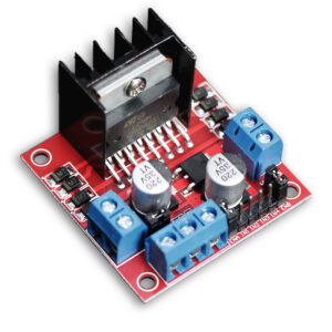 L298N Motor Driver Module for Arduino | Dual H-Bridge DC Motor Controller | 2A Output